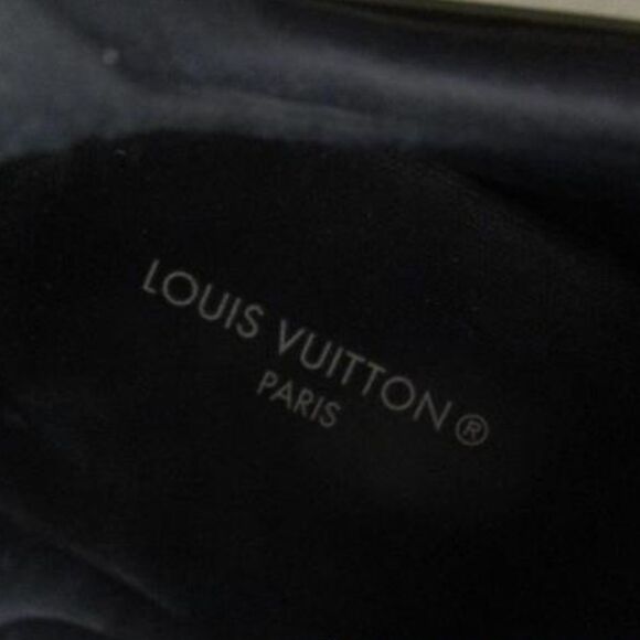 LOUIS VUITTON Run 55 Sneaker Black White Women’s Size 37.5 (7.5) - Picture 12 of 12